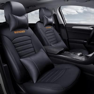 China 2021 Fashion Luxury High Quality Universal Auto Accessories Car Leather Seat Cover for sale