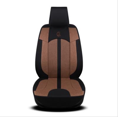 China 2021 lowest price stylish high quality fashion leather universal car seat cover include 11pcs for sale