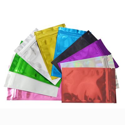 China Recyclable in stock and 1g 3.5 14g 28g custom printed plastic bag food packaging mylar bags for sale