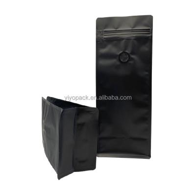 China Custom Printed Paper Recyclable Biodegradable Compostable Zipper Pouch Coffee Tea Packaging Coffee Packaging Bag With Valve for sale