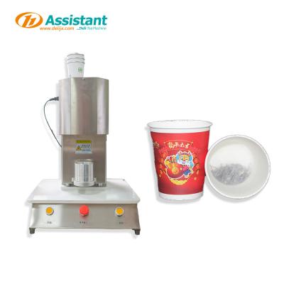 China Semi-Automatic Electric Filter Paper Hidden Cup Tea Hidden Paper Cup Forming Machine DL-DYCB-12 for sale