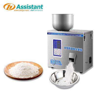 China DL-FZ-100 Vibratory Filler 100g Flour/Granule Filling Machine for Tea Weight Grain 220v for sale