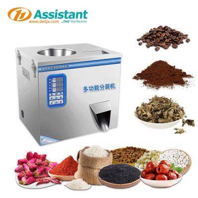 China DL-FZ-20 1-20g Granules Tea Leaves Potato Chips Powder Spiral Weighing Machine for sale