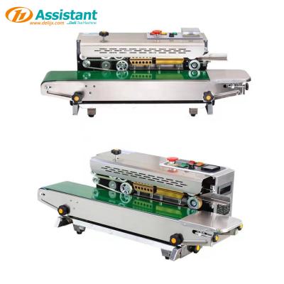 China Electric Driven Best Prices Continuous Packaging Sealer for Snack Tea Bag DL-6CFR-900 for sale