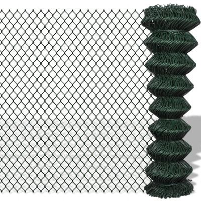 China Easily Assembled Gray PVC Barrier Vinyl PVC Fence Chain Link Fence for sale