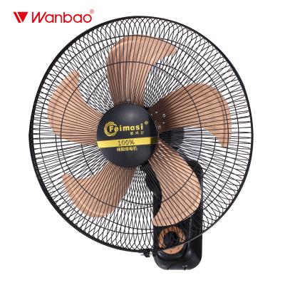 China White / Black / Red 16 Inch Wall Mounted Fans (WF1601) 5 Blade Aluminum Metal Blade Low Noise for sale