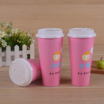 China New Design Disposable Coffee Paper Cup With Lids for sale