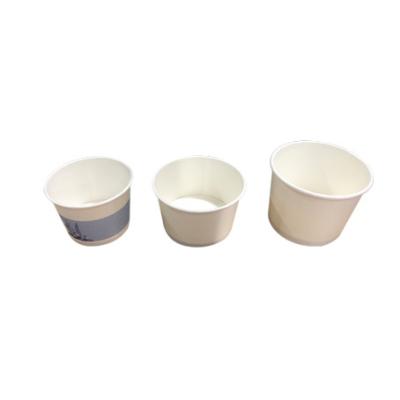 China Customized Disposable Disposable Paper Bowl Ice Cream Takeout Paper Bowl For Salad for sale