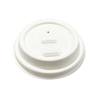 China Disposable PLA Cover For Paper Cup Single Wall Cold Drink Cup for sale