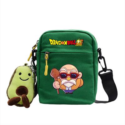 China New Dragon Ball canvas canvas anime dragon messenger bag teen messenger bags for sale