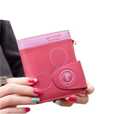 China Fashion Mickey Mouse Case Mickey Coin Display Cases Mickey Wallet Purse Leather Case for sale