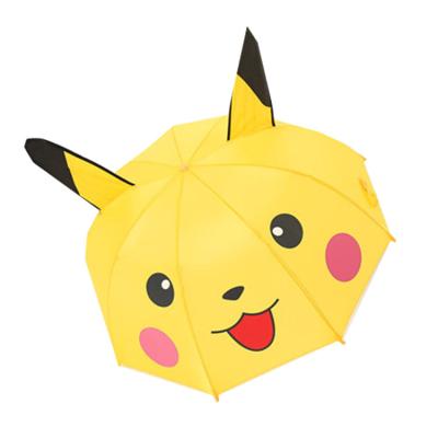 China Pikachu Dot Umbrella Casual Super Tiny Long Handle Umbrella Folding Children's Umbrella for sale