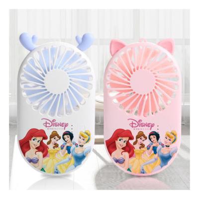 China Mini cartoon outdoor white fan snow dot portable handheld 5v handheld fan led usb charging fan for sale