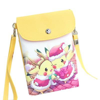 China Cartoon Pikachu Cartoon Kids Bag Pikachu Cute Shop Bags Funny Pikachu Shopping Bags for sale