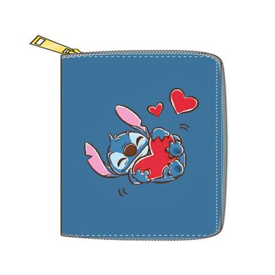 China New Dot Wallet Waterproof PU Leather Wallet Cute Cartoon Wallets for sale