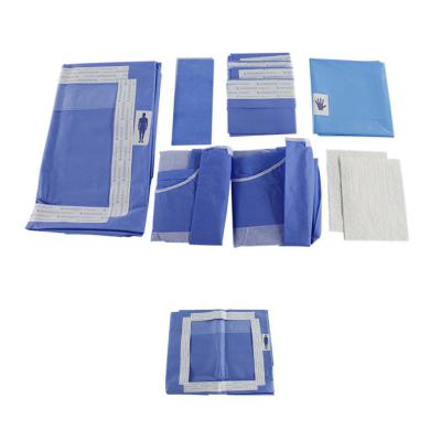 China Customized Laparoscopy Pelviscopy Pack Nonwoven Laparoscopy Pack for sale