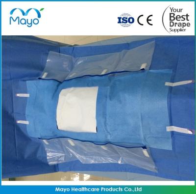 China Breathable Laparoscopy Drape Packs With Fluid Collection Pouch for sale