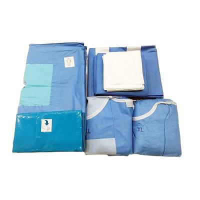 China Non Woven Knee Arthroscopy Drape Disposable Sterile Surgical Drapes for sale