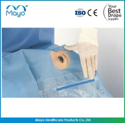 China OEM SMS Ophthalmology Drapes EO Sterile Eye Drape With Pouch for sale