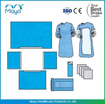 Chine Paquet universel chirurgical médical stérile de ventes chaudes avec la robe chirurgicale à vendre