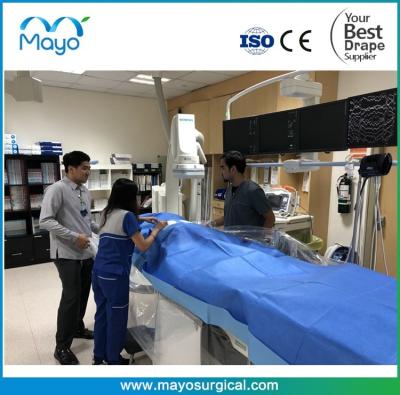 China Medical Consumables Disposable Sterile Endovascular Drape Pack for Cathlab for sale