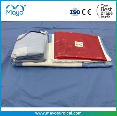 China Obstetrics Surgery Sterile C-Section Drape Pack With Cesarean Drape Set Customized for sale