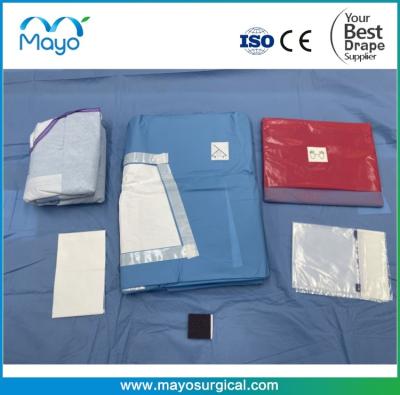 Cina Customized Surgical Pelviscopy Laparoscopy Drape Pack Medical Consumable in vendita