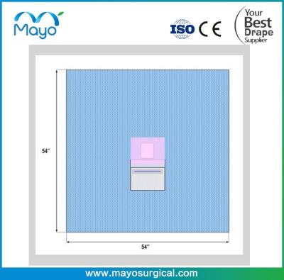 China Sterile Surgical Ophthalmic Drape Incise Film and Clear View Pouch for sale