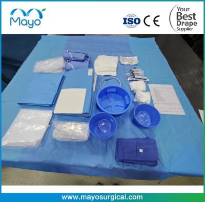 China Disposable Sterile Single-Use Cath Angio Pack With All In One for sale