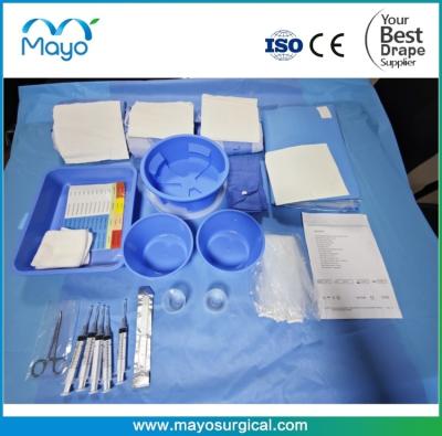 China Disposable Sterile Angiographic Kits With Angio Drape Multi Hole for sale