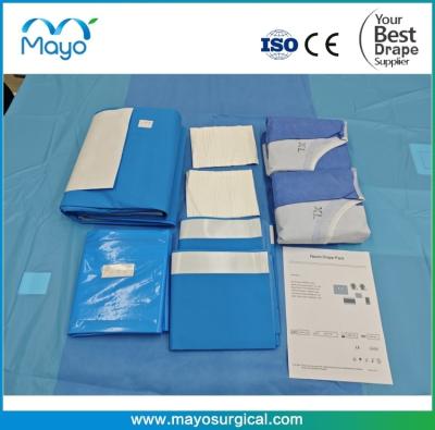 China Complex Material Surgcial Neuro Drape Pack With Cranio Drape for sale