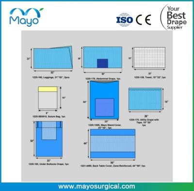 China Surgical Peri GYN Surgical Pack Without Gown for sale