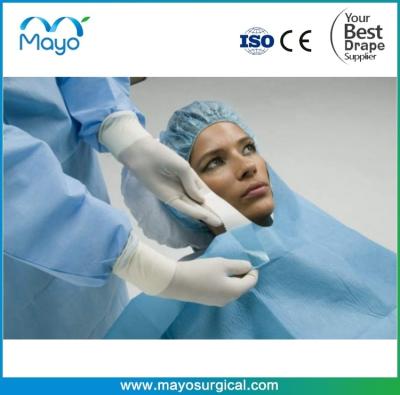 China ENT Surgery Use Disposable Surgical Facial Drape With Reinforced for sale