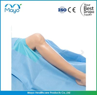 Κίνα Μπλε cOem αποστειρωμένο Drape Drape ακροτήτων Arthroscopy Drape γονάτων προς πώληση