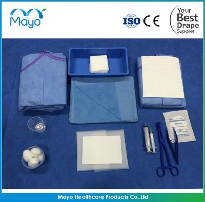 Cina L'occhio dell'oftalmologia copre Mayo Surgical Drape Kit eliminabile in vendita