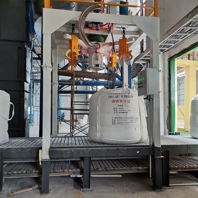China Corn Wheat Ton Bag Packaging Machine For Wood Block Filling Machinery Hardware for sale