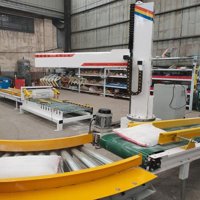 China Mechanical Arm Robotic Palletiser 180 Rotation Robotic Case Palletizer for sale