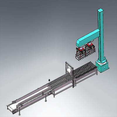 China Soybean Flour Robot Palletisers Toner Automatic Robotic Palletizer for sale