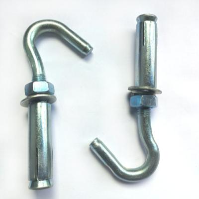 China Industry Factory Direct Sales Expansion Hooks Expansion Bolt Hooks Screw Slide Hooks for sale