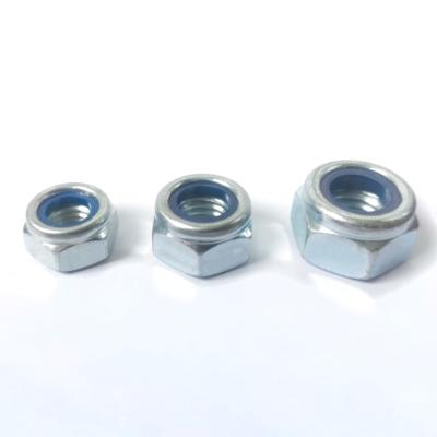 China Heavy Industry Factory Outlet High Quality DIN985 Zinc Plating Nylon Self Locking Nuts for sale