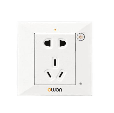 China Zigbee Smart Power One Outlet Receptacle Wall Plug UK 86 x 86 x 34mm (L*W*H) for sale