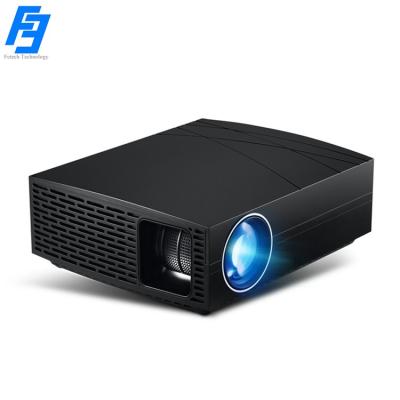 China High Fidelity LCD LED Projector F20 3800ansi Lumens 1280*800 Resolution Speaker 3D Smart Cinema TV for sale