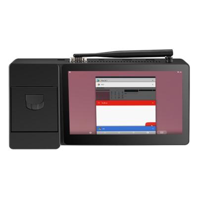 China Black And White 58mm Thermal Printer Android 7.1.2 Touch Pad 2 In 1 For POS Machine Cashier Device PIPO X3 for sale