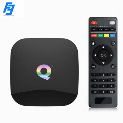 China 6K Android 9.0 Smart TV Box Q Plus Allwinner H6 Chip 2GB/16GB 2.4G WiFi 100M 3D 6K HD Set Top Box Q for sale