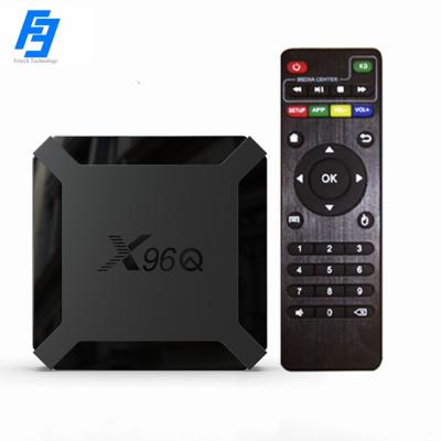 China Android 10.0 2020 New Model 4K Smart Box X96Q 2GB/16GB Allwinner H313 X96 TV Box Support 4K for sale