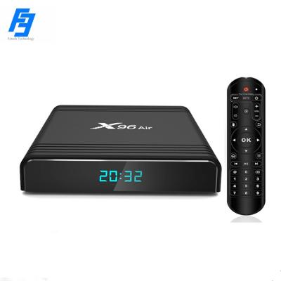 China 8K UHD Resolution New Model X96 Air Android 9.0 TV Box Amlogic S905X3 Chip 2GB/16GB 8K UHD Resolution/3D/10+ HDR Enjoy Big Screen Home Theater for sale