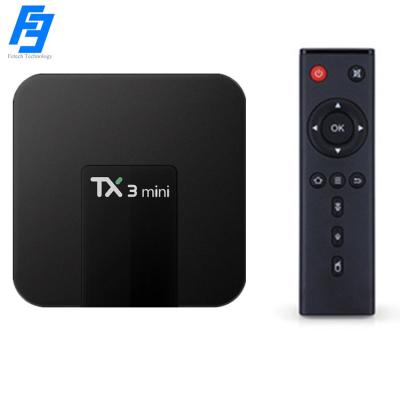 China 4K TX3 Quad Core 2.4GHz WiFi Android 8.1 Quad Core 2.4GHz WiFi Android 8.1 Support 4K Mini Smart TV Set Top Box 1GB/8GB for sale