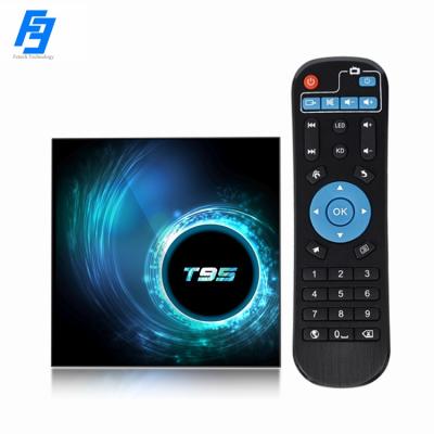 China 3D 2021 T95 New Model H616 Allwinner Chip Cheap Price 2GB/16GB Support 4K 3D Lightweight Android OS 10.0 for sale