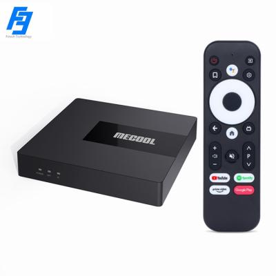 China Google Certificated MECOOL Newcomer Google Certificated KM7 Android 11 ATV OS TV Box 2.4G/5G/BT 100M 2GB/16GB With Voice Remote Control for sale