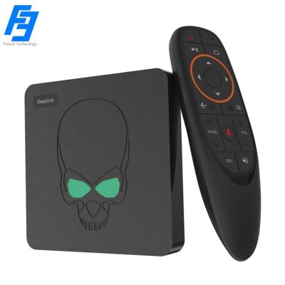 China Beelink GT Voice Remote King TV Box 4GB RAM 64GB ROM Support 2.4G 5.8G WIFI 6 BT4.1 4K 60fps Beelink GT Android 9.0 TV Box WIFI 6 S922X TV Box for sale